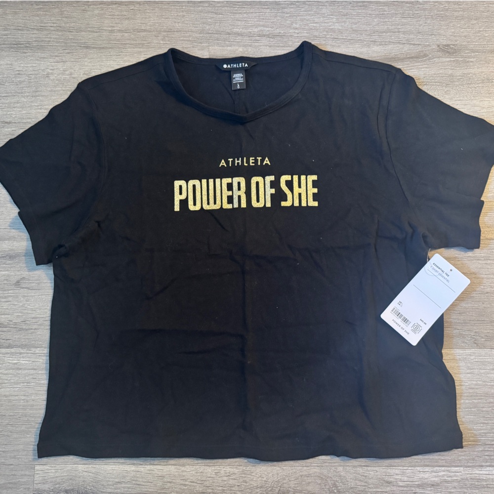 Athleta "Power of She" Tee
